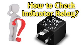 How to check Flasher Relay of the vehicles [upl. by Evannia951]