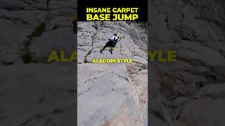 Insane Carpet BASE Jump [upl. by Yolanthe]