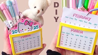 How to make paper Calendar at home  DIY Calendar  Paper Calendar Ideas  Art and Craft with Paper [upl. by Hnim]