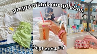 PREPPY TIKTOK COMPILATION 24 5 [upl. by Akeber]