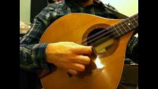 Basic bouzouki picking pattern for Irish reels [upl. by Gaynor]