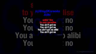 Ella Henderson Rudimental Alibi Karaoke Version Lyrics [upl. by Demakis545]