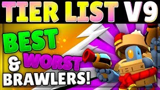 Brawl Stars Tier List V9  Best Brawlers Every Mode  Assassin Meta [upl. by Jaynes]