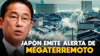 ¡Insólito Japón Emite Primera Alerta de quotMegaterremotoquot por 7 días [upl. by Kerin]