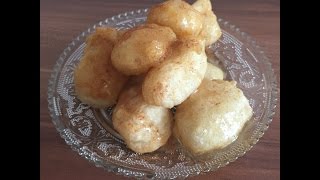 Λουκουμάδες Νο1  Greek Donuts loukoumas  Αγάπα Με Αν Dolmas [upl. by Cordelie]