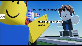 GnomeCode TD Addons  Part4 How to make gamepassbadge tower reward badge when win a match [upl. by Hayton188]