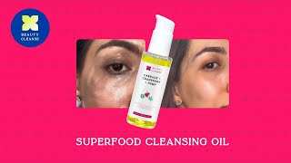 Superfood Cleansing Oil amp Makeup Remover  Beauty Cleanse  Ayurvedic Superfoods cleansingoil [upl. by Eelyrehc]