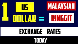 American Dollar to Malaysian Ringgit Rates Today 11 June 2024 1 USD to MYR [upl. by Neelia]