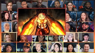 Full Episode Demon Slayer Season 4 Episode 6 Reaction Mashup  鬼滅の刃 [upl. by Eiahpets]