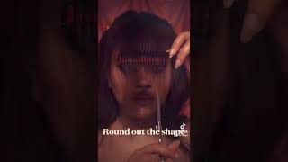 How to Cut CURTAIN BANGS 🤍 [upl. by Anyehs]