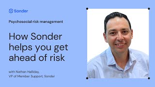 How Sonder helps businesses navigate psychosocial risk management [upl. by Kram]