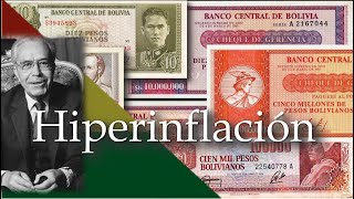 LA HIPERINFLACIÓN EN BOLIVIA [upl. by Aidnyl]