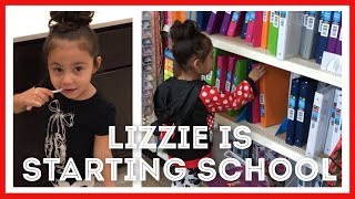 LIZZIE IS STARTING SCHOOL [upl. by Jammal]