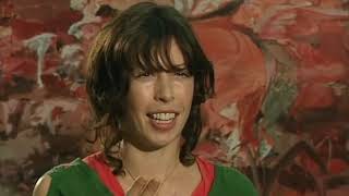 CECILY BROWN PAINTINGS INTERVIEW WITH DR ROLF LAUTER  EXHIBITION IN KUNSTHALLE MANNHEIM 2005 [upl. by Wash]