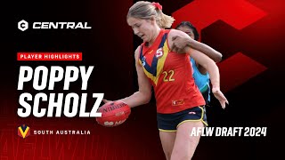 2024 AFLW Draft  Poppy Scholz Player Highlights [upl. by Heer]