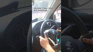 DRIVING FIRST TIME shots shorts [upl. by Goldshell]