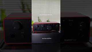 Focusrite Scarlett Solo 4th Gen FocusriteTV focusrite iphone15pro [upl. by Anaeirb]