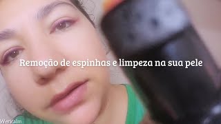 ASMR  Limpeza Profunda Na Sua Pele  Com Toques Na Tela [upl. by Akamahs]