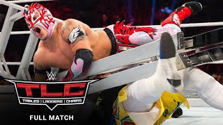 FULL MATCH  WWE Tag Team Title Triple Threat Ladder Match WWE TLC 2015 [upl. by Tahp]