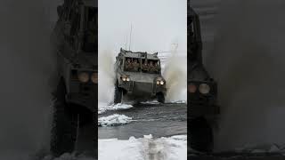 How Armored Vehicles Dominate Deep Water Crossings A Quick Look shorts [upl. by Atikat]