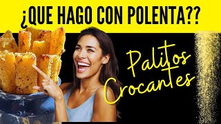 palitos de polenta long con voz [upl. by Sucramd]