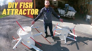 Making a Fish Attractor with Scrap PVC  S3E3 [upl. by Jung806]