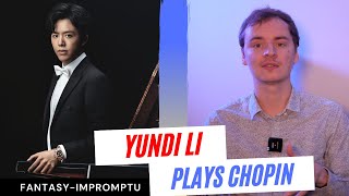 Reacting to Yundi Lis FantasyImpromptu as a concert pianist [upl. by Secnarfyram]