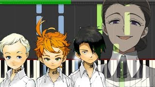 The Promised Neverland OST Isabella’s Lullaby Piano Cover Midi Mandolin [upl. by Ninnette275]