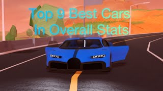 Top 9 Best Cars In Overall Stats May 2024  Roblox Jailbreak [upl. by Etteyniv]