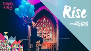 Rise  Circus Theatre tightwire show [upl. by Naitsyrk]