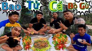 Ẩm Thực Bao Tử Cá Bò Gù trộn chua ngọt ngon tuyệt cùng Thiết  Phúc Cả Team [upl. by Christmas119]