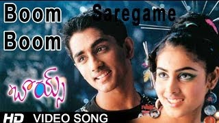 Boom Boom Full Video Song  Boys Movie  Siddharth  Bharath  Genelia  Thaman SS [upl. by Kinsler]