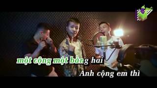 Làm người yêu anh nhé baby Karaoke Beat [upl. by Ahsercul]