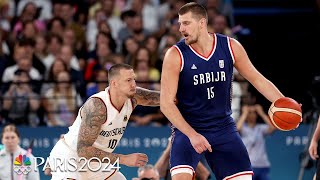 Nikola Jokic does it all to get first Olympic tripledouble in bronze final  Paris Olympics [upl. by Trin]