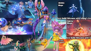 Lunox best build 2022  top 1 global Lunox  mobile legends Bang Bang [upl. by Odraleba]