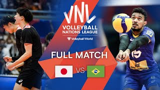 🇯🇵 JPN vs 🇧🇷 BRA  Full Match  Mens VNL 2022 [upl. by Dickenson]