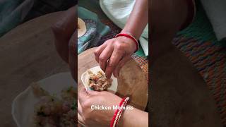 Making Chicken Momos at home short cooking [upl. by Ailemaj]