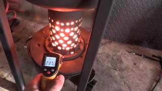 DIY Waste Oil Burner  How Hot Can It Get in 20 mins [upl. by Doi]