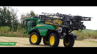 The New John Deere 340M Sprayer  Masons Kings [upl. by Neilla]