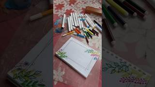 Note book idea easynote ideas howto notebook notebookideas new newart viralvideo [upl. by Schoof206]