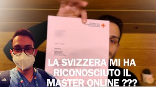 Infermieri Riconoscimento MASTER italiani in SVIZZERA e titolo di LAUREA [upl. by Oaoj]