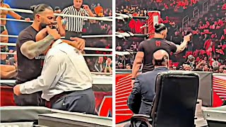 Roman Reigns Always Respect Pual Heyman ❤️Roman and Pual Love [upl. by Talbott411]