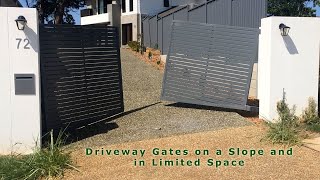 Cool ideas for Gates on Challenging Driveways [upl. by Analise]