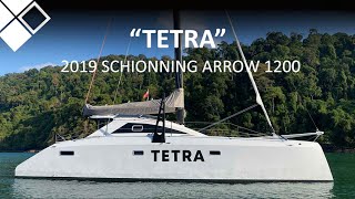 2019 Schionning Arrow 1200 quotTetraquot  For Sale with Multihull Solutions [upl. by Yorgen439]