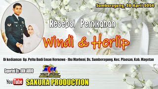 WEDDING quotWINDI amp HERLIPquot  CS CINDHE LARAS  JKM AUDIO SUMBERAGUNG 28 APRIL 2024 [upl. by Lyndsey714]