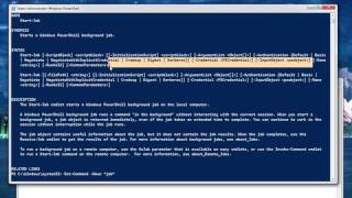 Powershell Cmdlet Syntax And Symbols Part 2 [upl. by Notlek]