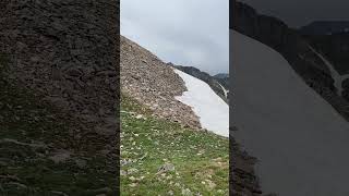 360 view from Devils Thumb Pass about to descend to High Lonesome Trail  Continental Divide Trail [upl. by Animas]