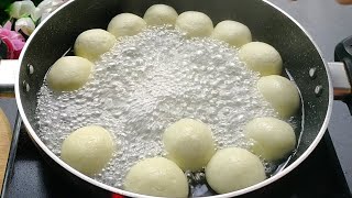 Only Milk Powder Rasgulla Recipe  Kolkata Special Rasgulla  Bengali Spongy Rasgulla [upl. by Wenoa]