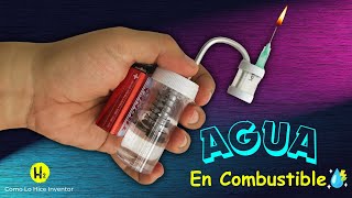 Cómo Hacer Un Mini Generador de HIDRÓGENO Casero⚡ Convierte AGUA en Combustible😲 [upl. by Mussman618]