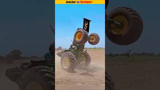 🤯 tractor vs fortuner 😈👿ytshort shorts [upl. by Emyle]